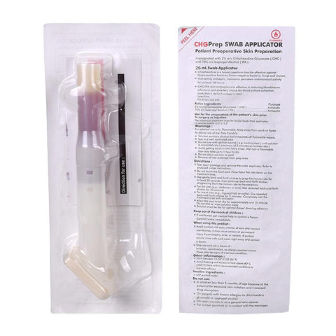 Chlorhexidine Gluconate (CHG) Prepping Products